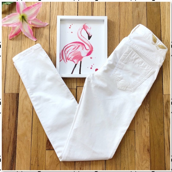 Robin's Jean Denim - Robin’s Jean Jane Skinny Jean in White Mado NWT 29